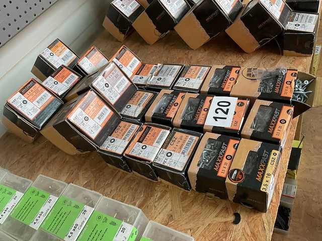 22 dozen hout schroeven deels inox - afbeelding 7 van  7