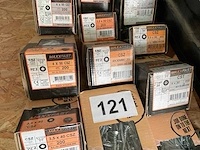 22 dozen hout schroeven deels inox - afbeelding 4 van  6