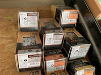 22 dozen hout schroeven deels inox - afbeelding 5 van  6