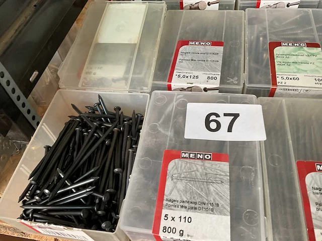 22 dozen hout schroeven staalnagels - afbeelding 4 van  7