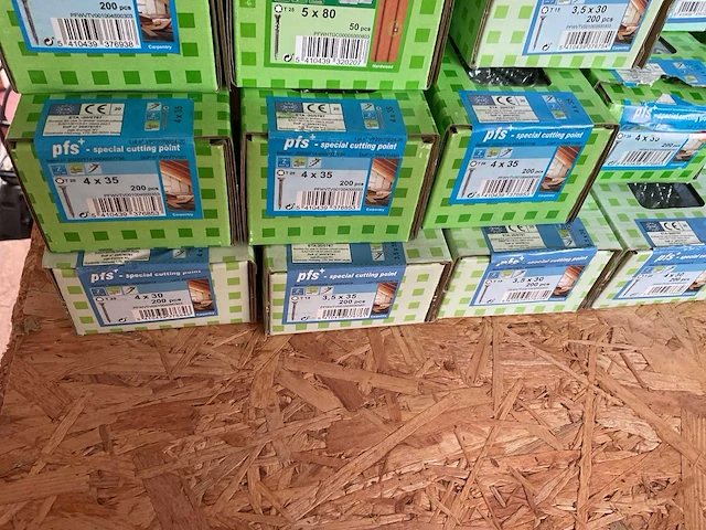 22 dozen hout schroeven - afbeelding 4 van  6