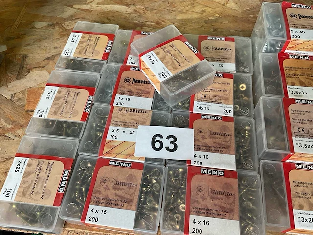 22 dozen hout schroeven - afbeelding 4 van  5