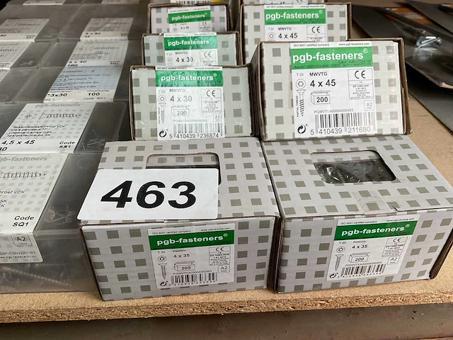 22 dozen inox houtschroeven - afbeelding 2 van  9
