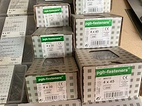 22 dozen inox houtschroeven - afbeelding 3 van  9