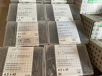 22 dozen inox houtschroeven - afbeelding 8 van  9