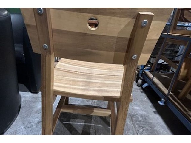 22 houten stoelen - afbeelding 4 van  6