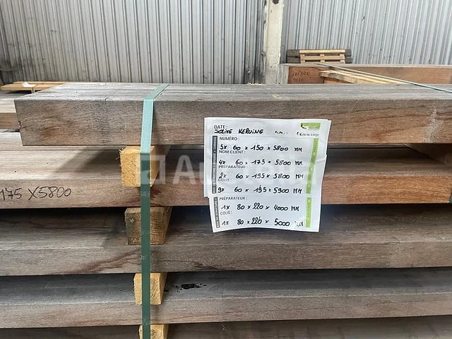 22 keruingbalken - afbeelding 1 van  2