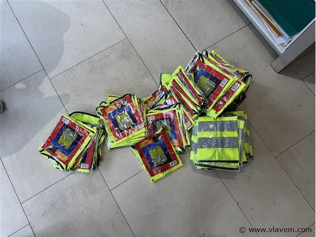 22 kinder fluo vesten - afbeelding 1 van  1