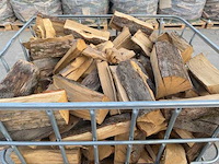 22 m3 eik brandhout ibc container (22x) - afbeelding 2 van  7