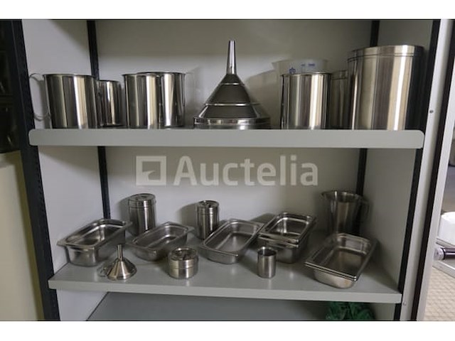 22 roestvrijstalen laboratoriumcontainers - afbeelding 3 van  5