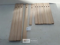 22 x roerstok hout 15 x 23 cm + 7 x 35 cm - afbeelding 2 van  3