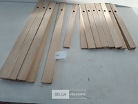 22 x roerstok hout 15 x 23 cm + 7 x 35 cm - afbeelding 3 van  3