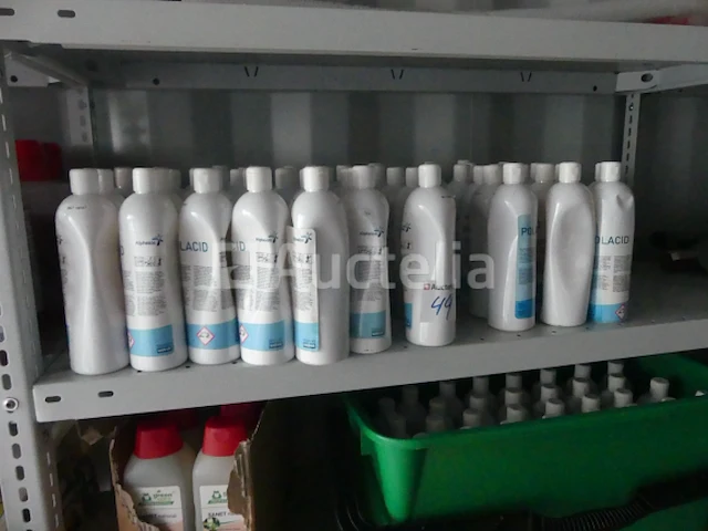 220 x 500 ml containers alpheios polacid roestvrijstalen oppervlaktereinigingsmiddel (ref: 010728-044) - afbeelding 1 van  5