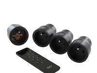 (224x) kit met 4 nano-schakelstopcontacten en...