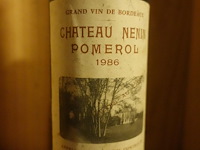 22x 75cl chateau nenin pomerol 1986 - afbeelding 2 van  3