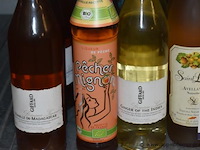 22x diverse flessen likeur en cocktailshaker, o.a. giffard, saint lery, bootz - afbeelding 2 van  3