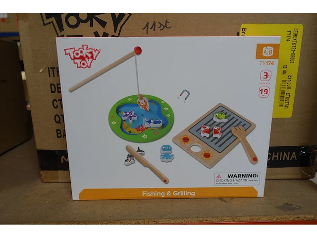 22x fishing&grilling tooky toy - afbeelding 1 van  2