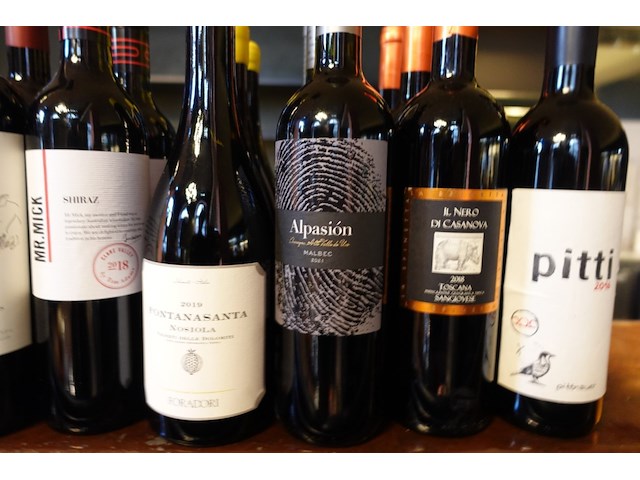 22x fles diverse rode wijnen - afbeelding 4 van  4