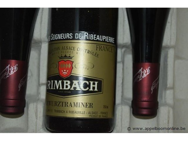 22x fles witte wijn, trimbach, wo. muscat reserve en gewurztraminer, 750ml - afbeelding 3 van  5