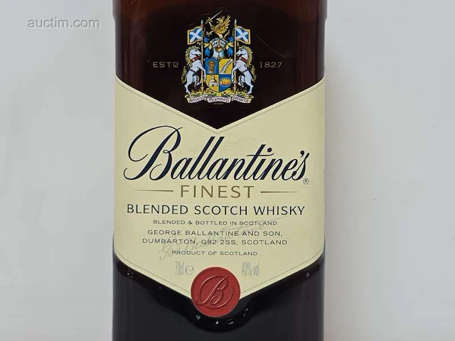 (22x) fles(sen) ballantines whisky - afbeelding 2 van  4