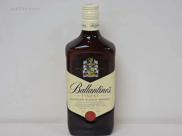 (22x) fles(sen) ballantines whisky - afbeelding 1 van  4