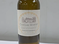 (22x) fles(sen) chateau martet 75 - afbeelding 2 van  6
