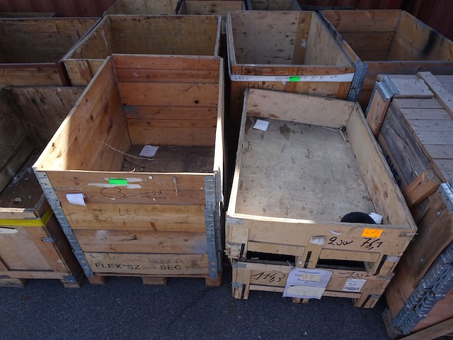 22x houten kist - afbeelding 2 van  3