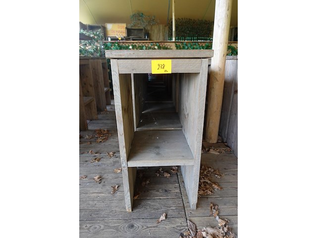 22x houten kruk - afbeelding 1 van  3