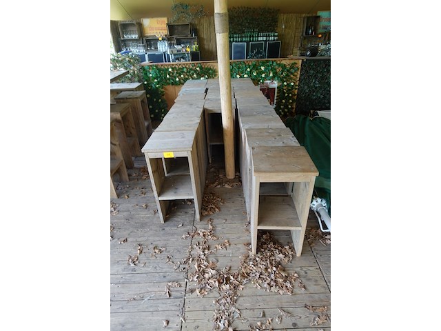 22x houten kruk - afbeelding 3 van  3