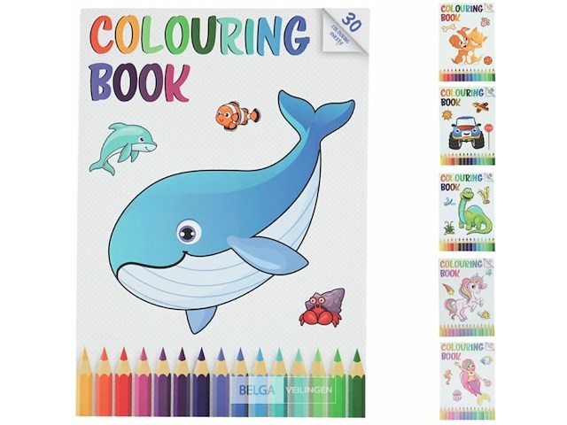 22x kleurboeken a4 formaat - afbeelding 1 van  6