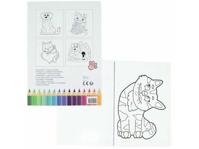 22x kleurboeken a4 formaat - afbeelding 2 van  6