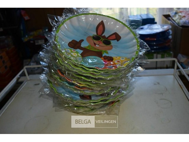 22x2st kartonnen paasbordjes - afbeelding 1 van  2