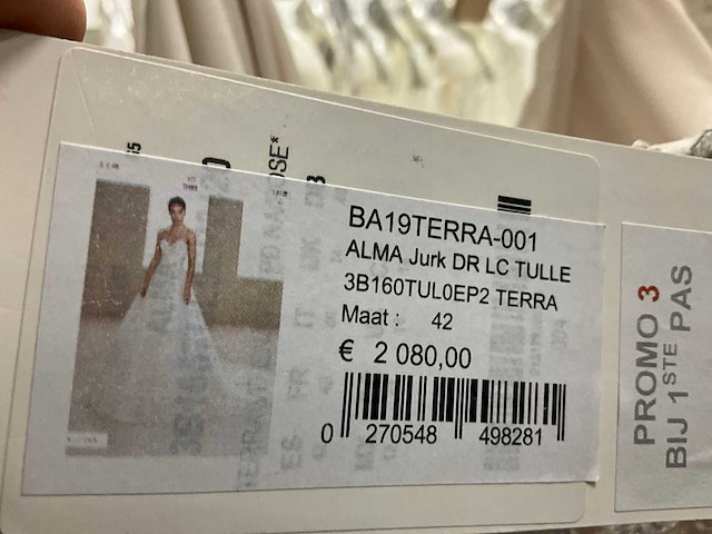 23 bruidsjurken rosa clara alma (totaalprijs) - afbeelding 18 van  48