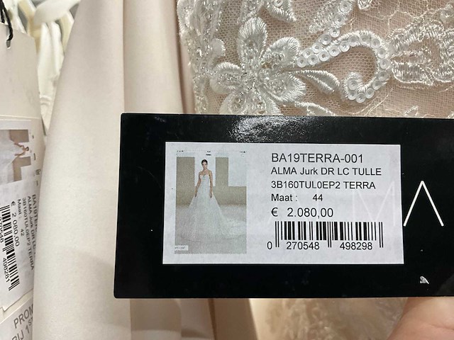23 bruidsjurken rosa clara alma (totaalprijs) - afbeelding 19 van  48
