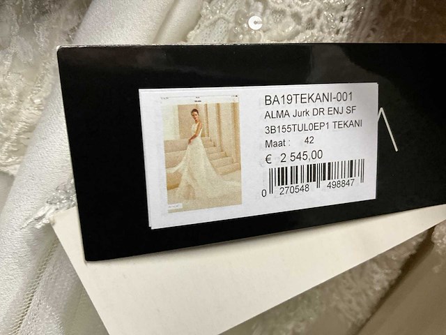 23 bruidsjurken rosa clara alma (totaalprijs) - afbeelding 25 van  48