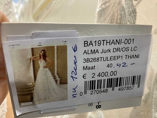 23 bruidsjurken rosa clara alma (totaalprijs) - afbeelding 27 van  48