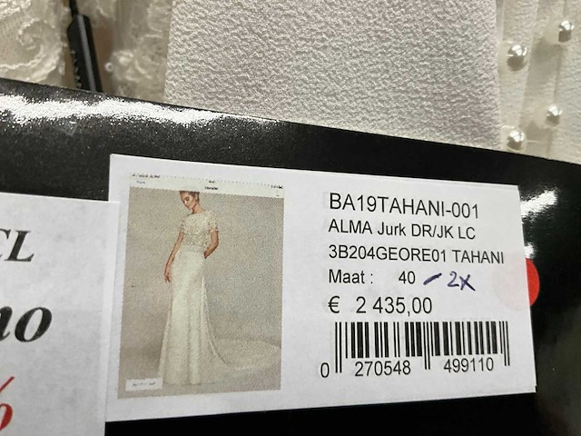 23 bruidsjurken rosa clara alma (totaalprijs) - afbeelding 30 van  48