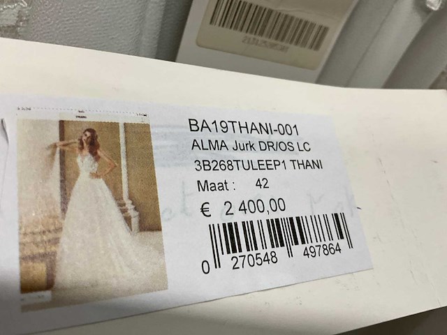 23 bruidsjurken rosa clara alma (totaalprijs) - afbeelding 31 van  48