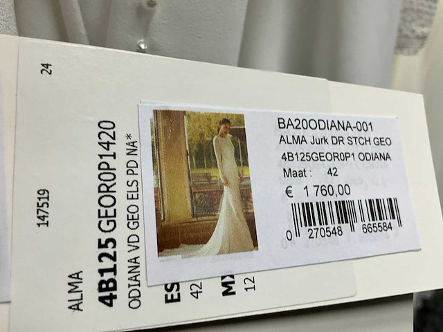 23 bruidsjurken rosa clara alma (totaalprijs) - afbeelding 32 van  48