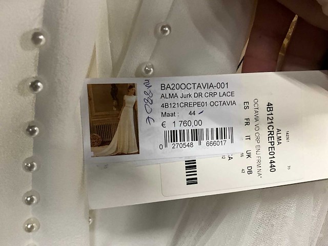 23 bruidsjurken rosa clara alma (totaalprijs) - afbeelding 36 van  48