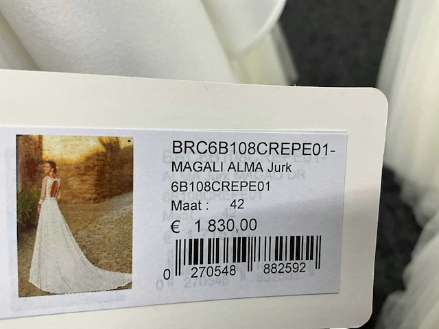 23 bruidsjurken rosa clara alma (totaalprijs) - afbeelding 41 van  48