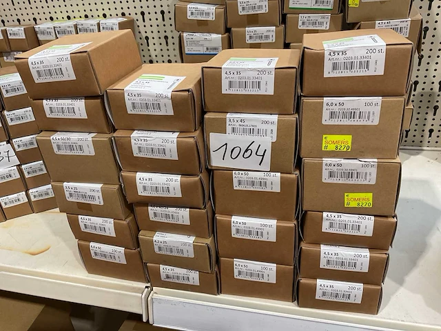 23 dozen hout schroeven - afbeelding 1 van  6