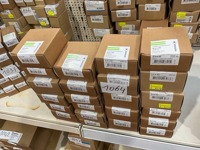 23 dozen hout schroeven - afbeelding 2 van  6