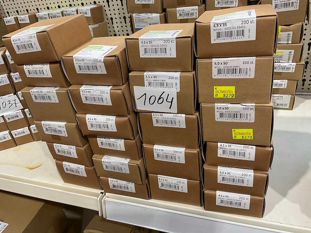 23 dozen hout schroeven - afbeelding 3 van  6