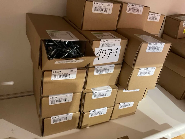 23 dozen hout schroeven - afbeelding 6 van  6