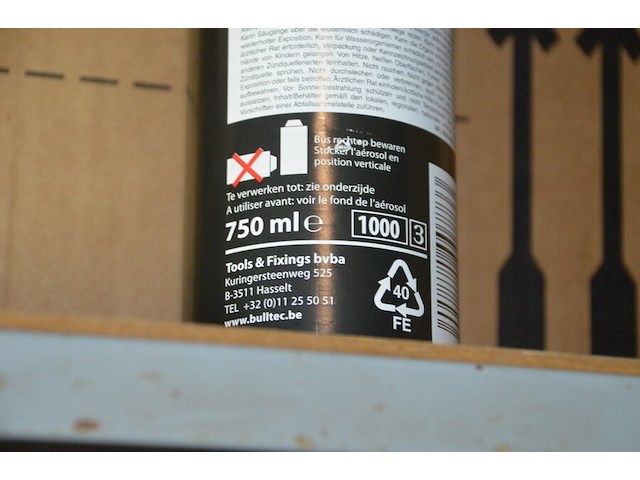 23 flessen pistoolschuim bull foam - afbeelding 4 van  5