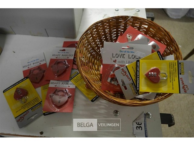 ±23 hartvormige sloten - afbeelding 1 van  5