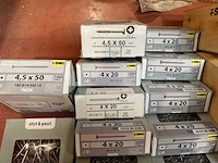 23 x dozen inox schroeven - afbeelding 3 van  6
