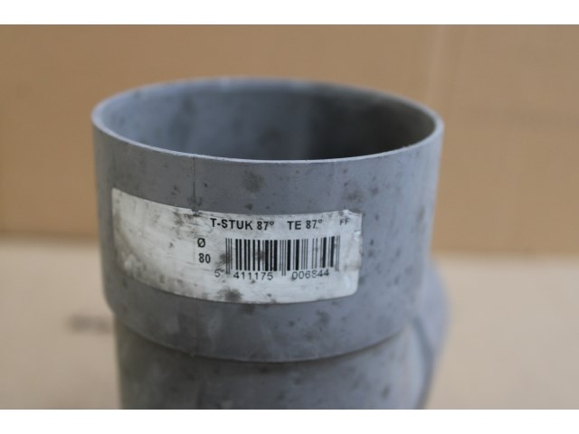 23 x san. t-stuk. sg dia 80-87' f/f - afbeelding 2 van  2