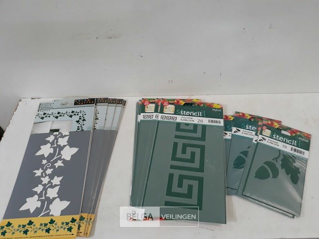 23 x sjablonen 6 assorti - afbeelding 1 van  3